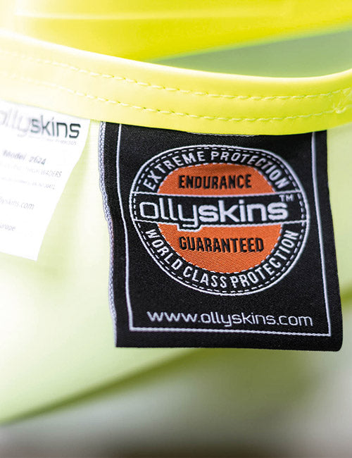 Ollyskins 2668 Hi-Viz Yellow Safety PVC Chest Waders