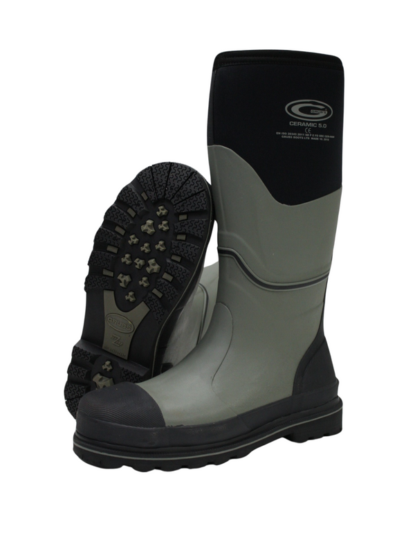 Grubs 4676 S5 Neoprene Lined S5 Safety Wellington