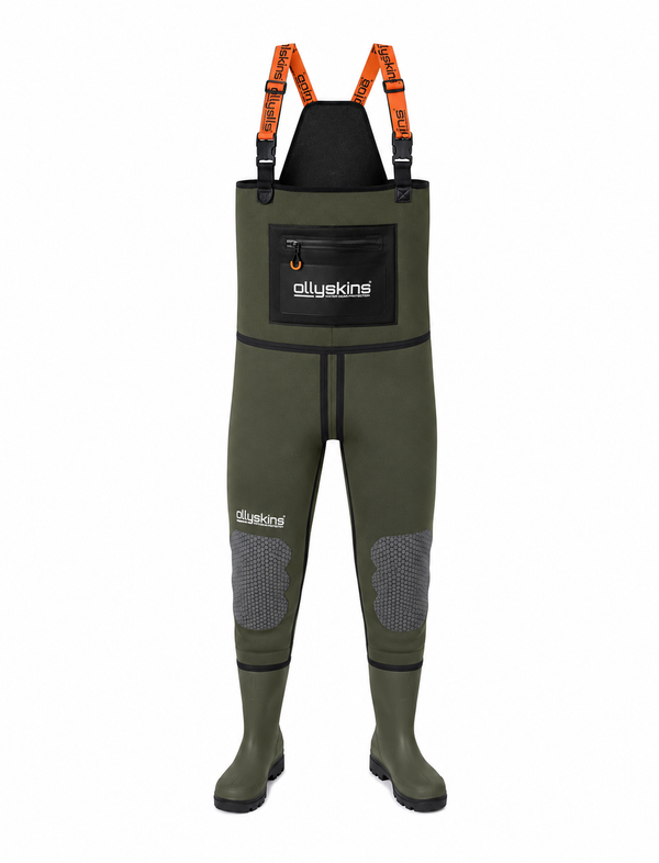 Chest Wader S5 44/10 – Stivali Da Pesca Antiscivolo, Perfetti Per La Pesca In Acqua Dolce E Salata - 5