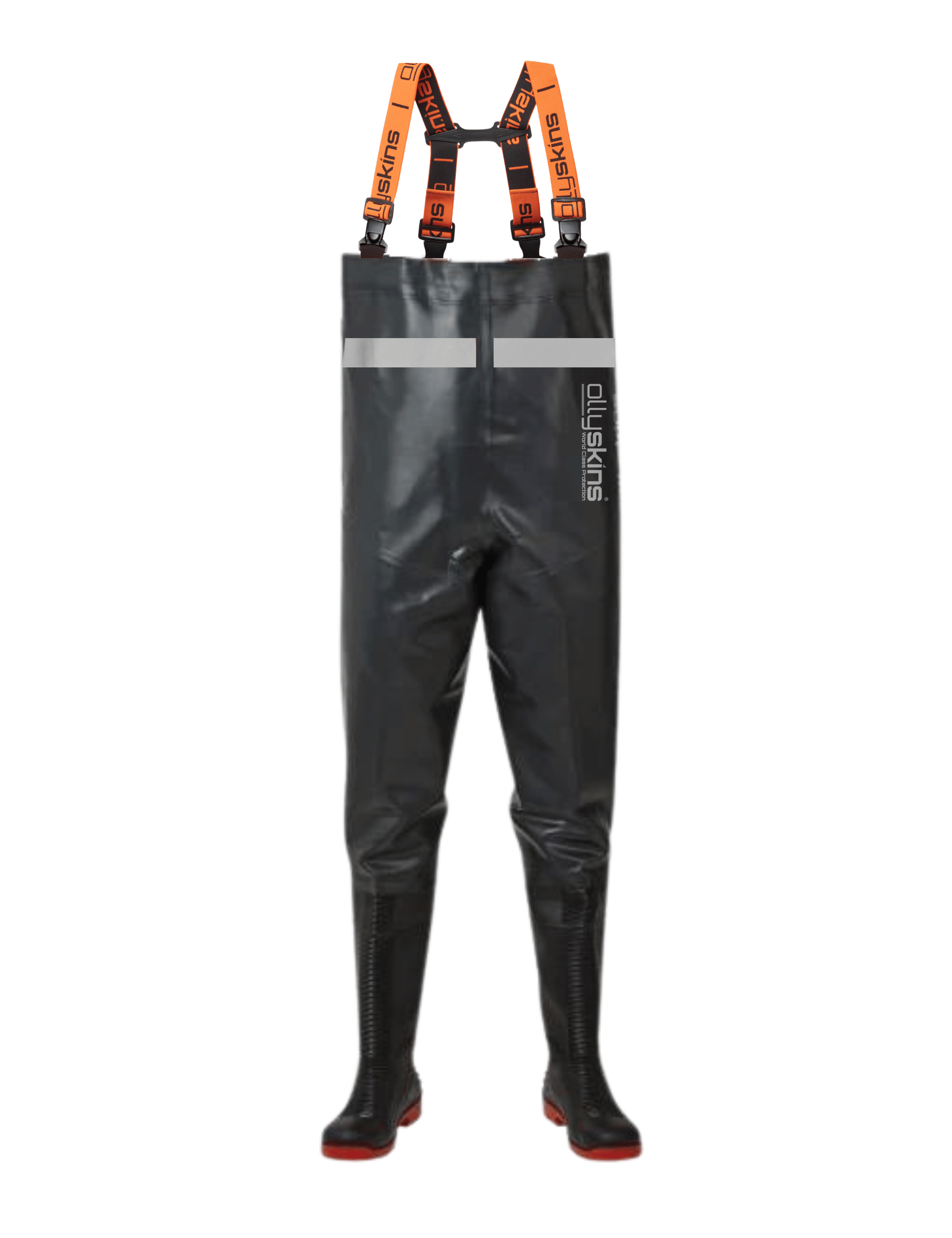 Ollyskins 2880 ULTRA PVC Double Layered Industrial Chest Waders | Ollyskins