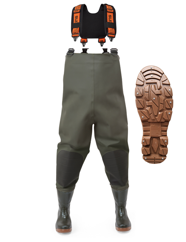 Ollyskins 2788 XT700 STUDDED PVC Sea Angling Chest Wader