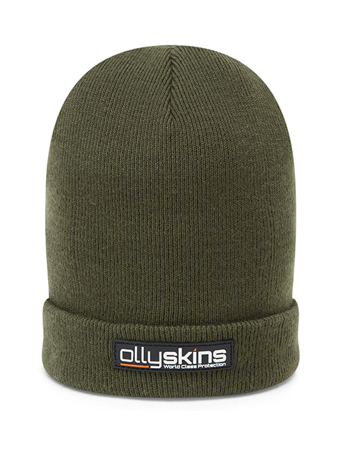 Ollyskins 8858 Beanie Hat, Carpy Green