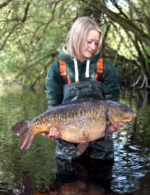 Ollyskins 2788 XT700 PETITE LADIES PVC Carp Angling Wader (Boot Sizes 4, 5,  6, Petite Upper)