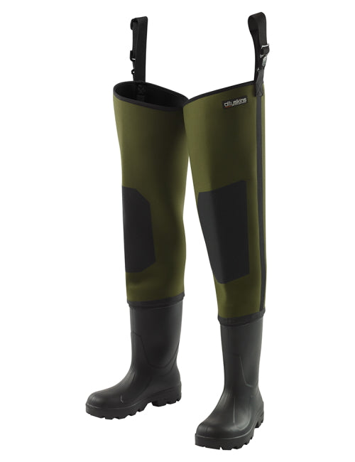 Ollyskins 2916 5mm Neoprene S5 Safety Thigh Wader